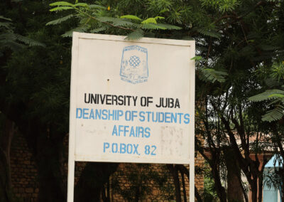 University of Juba Signage